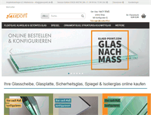 Tablet Screenshot of glass-point.com